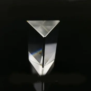 

1PC 30x30x50MM Optical Glass Equilateral Triple Triangular Prism Physics Teaching Light Spectrum