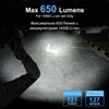 Mini outil de lampe de poche EDC LUMINTOP AA 2.0 4 sorties avec mémoire avec stroboscope 127 mètres maximum de Distance 650 Lumens maximum pour le camping ► Photo 3/6