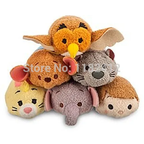 

Tsum Tsum Mini Plush Toy Roo Lumpy Elephant Rabbit Owl Gopher Bear Robin Kawaii Cute Smartphone Screen Cleaner Kids Toys Gifts