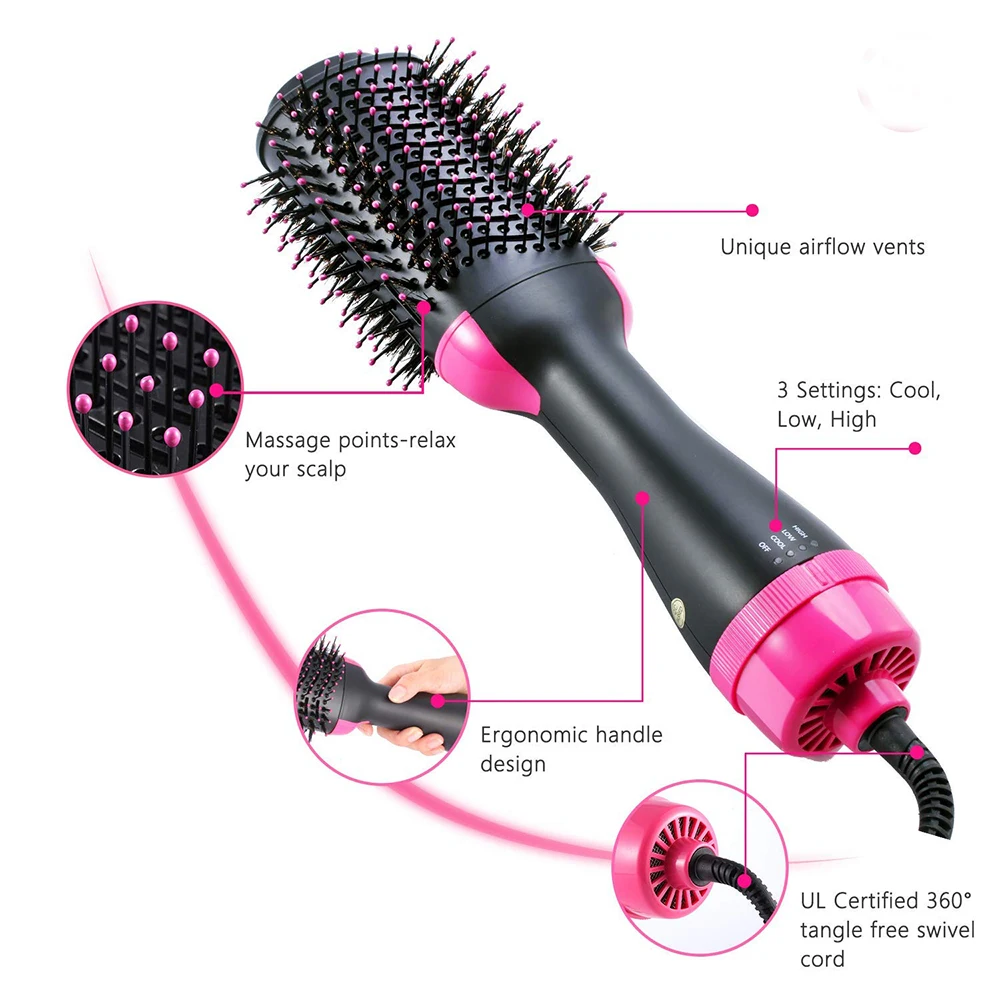 One Step Hair Dryer Brush XQ 03