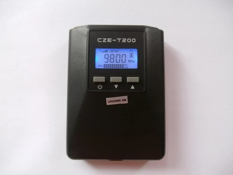 Портативный FM передатчик с ЖК дисплеем 0 2 Вт 87 ~ 108 МГц|stereo transmitter|powerful fm
