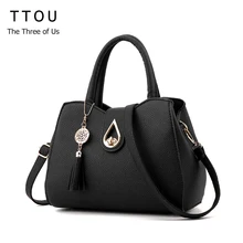 TTOU font b Women b font Tassel Pendant Handbag Water Droplets Sequined Messenger font b Bag
