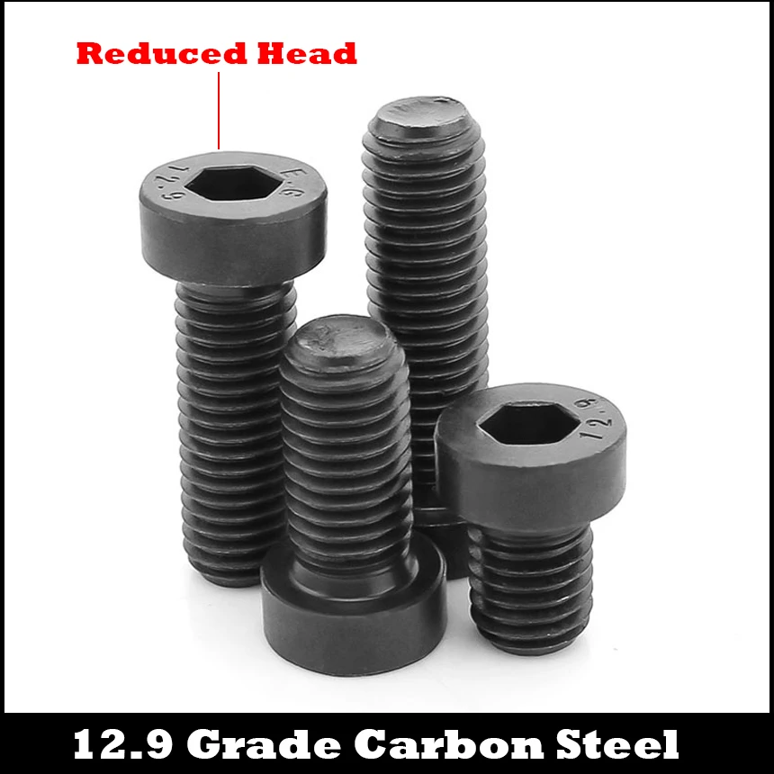 

M6 M6*20/25/30 M6x20/25/30 12.9 Grade Alloy Steel DIN7984 Bolt Thin Reduced Cap Cup Allen Hexagon Hex Socket Head Screw