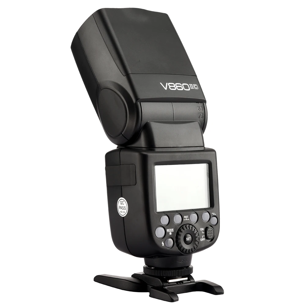 US $242.28 Godox V860IIC TTL Speedlite 18000S 24G Wireless LiIon Battery Flash Light X1TC Flash Trigger Transmitter For Canon Camera