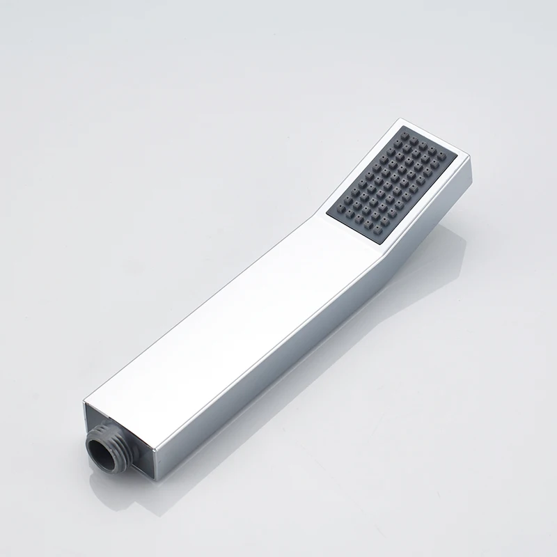 quyanre wanfan brass led shower faucet kit led brass rainfall shower head with lcd digital screen digital display waterfall spout with handshower bathroom shower kit4