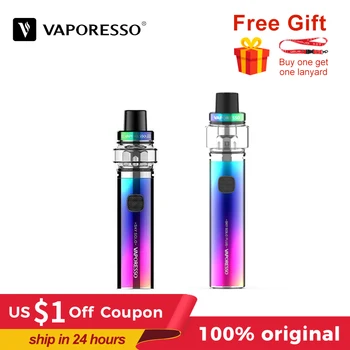 

Vaporesso Sky Solo/Plus Vape pen starter Kit 3.5/8ml vape tank with 1400mAh/3000mAh Battery Vaporizer Kit Electronic Cigarettes