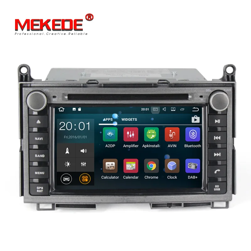 Clearance Quad Core 2G RAM 16G ROM Android 9.0 car dvd player GPS navigation Radio Stereo for toyota venza 2008-2014 with wifi BT 3G 1