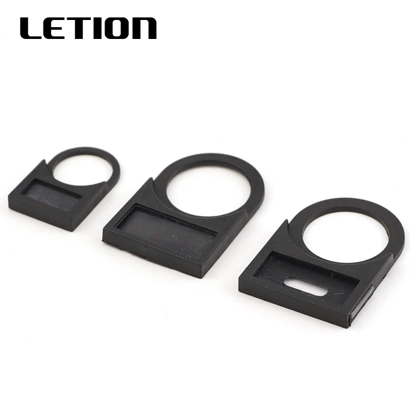 

16mm 22mm Buckle type Insert type side plug marking frame indicator board distribution box black plastic plate