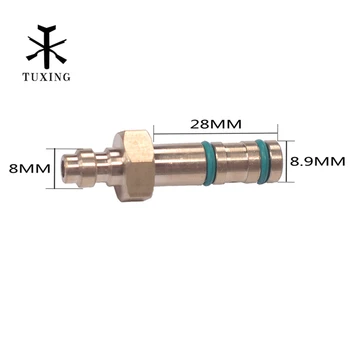 

TUXING 8mm-8.9mm 8.9mm- G1/8" filling probes or adaptors for air charging 1pieces/lot