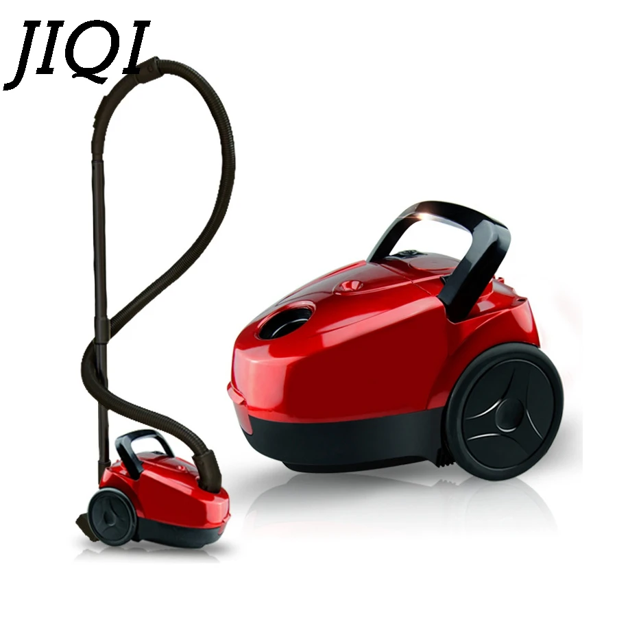 

JIQI Mini Vacuum Cleaner sweeper household powerful carpet bed mites catcher cyclone dust Collector aspirator duster EU US plug