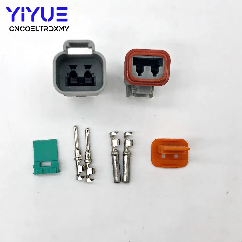 Deutsch DT 2 Pin Waterproof Electrical Wire Connector     