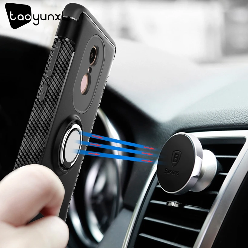 

TAOYUNXI Cases For Xiaomi Redmi Note 4X 4 X Note4X 3G/32G Case Car Magnet Anti-knock For Xiaomi Redmi Note 4X Back Cover Skin