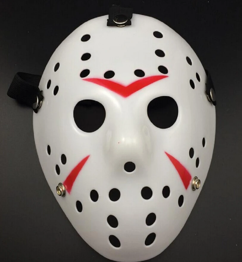 Стильный Jason Voorhees Friday the 13th Horror Hockey страшная маска на Хеллоуин маска - Цвет: Черный