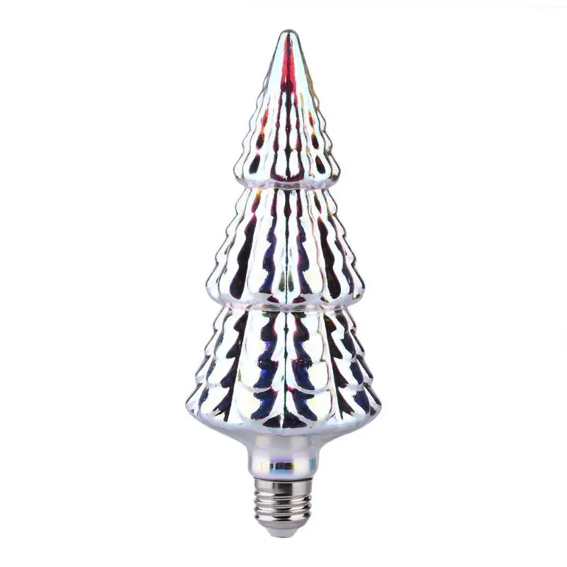 3D звезды фейерверк эффект ночник светодио дный лампочка Эдисона E27 AC 85-265 В светодио дный лампа праздник Рождество дома Вечерние декоративное освещение
