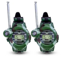 Горячая 2 шт Интерком игрушка часы электронные наручные двухстороннее радио Walkie Talkie Дети переговорные игрушки подарок