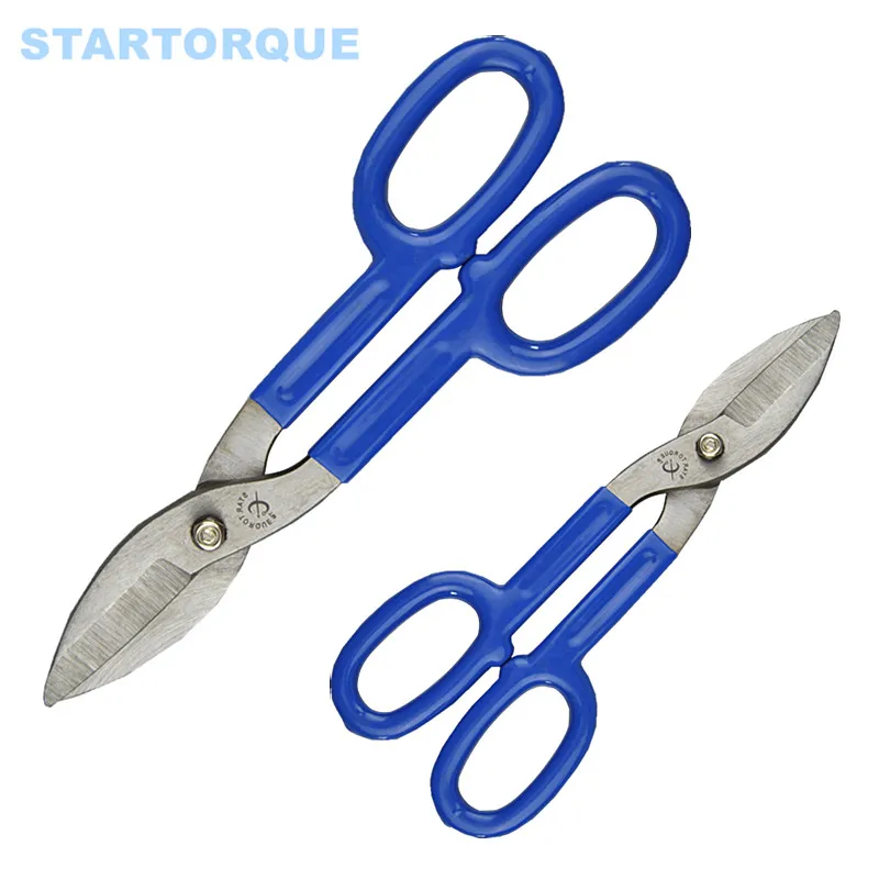 STARTORQUE 250 мм 1" оловянные авиационные Snips ножницы из углеродистой стали для резки железных листов случайный цвет