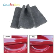 CloudFireGlory 12*24 см машинная Чистящая тканевая салфетка полотенце Автомобильные царапины Лаки пятна железная ржавчина удаление ремонта нано meterials
