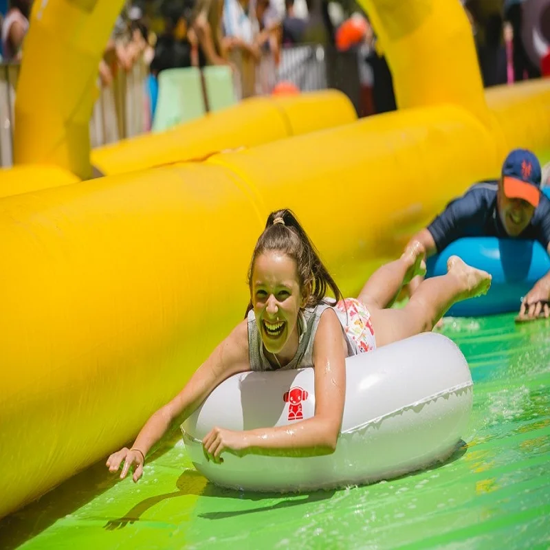 Большая надувная горка для отдыха на открытом воздухе 20 м|water slide|outdoor inflatablelarge water
