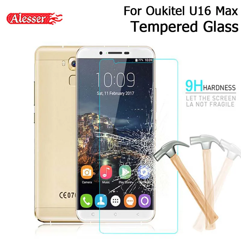 

Alesser For Oukitel U16 Max Tempered Glass Anti-Scratch Protective Steel Film For Oukitel U16 Max Screen Protective Steel Film