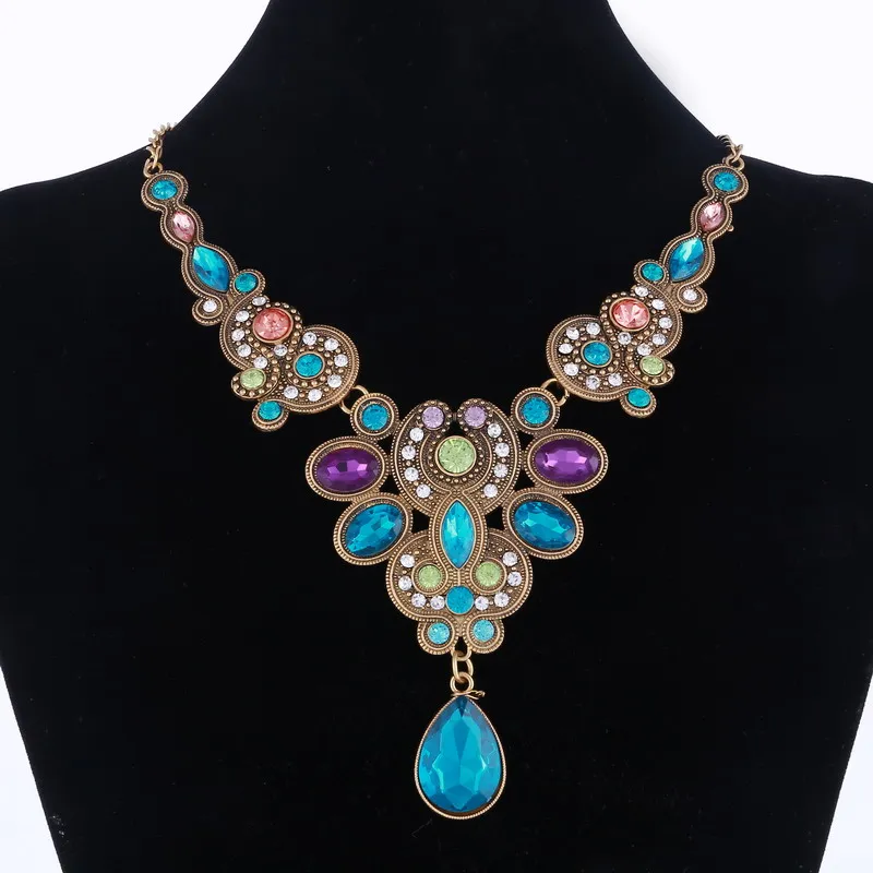 Женское Ожерелье чокер MINHIN винтажное ожерелье с цветком|chokers necklaces for women|choker