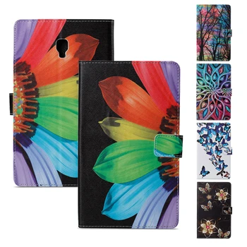 

PU Leather + Silicon Case for Samsung Galaxy Tab A 8.0 SM-T380 SM-T385 Tablet Cover for Samsung Galaxy Tab A 8.0 2017 Case Funda