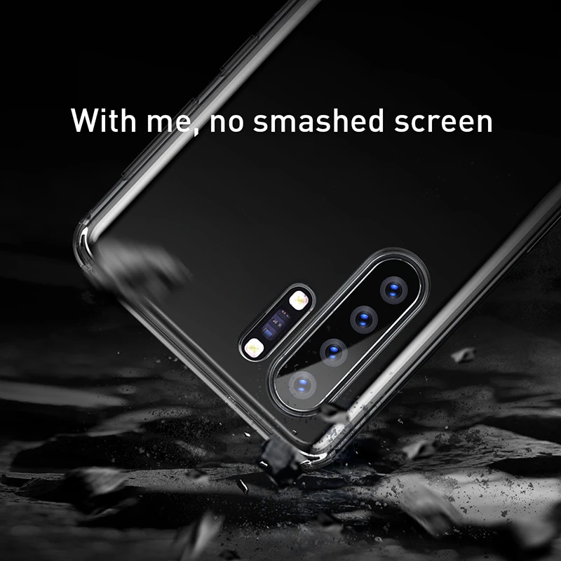 Baseus, прозрачный чехол для телефона huawei P30 Pro, Fundas, Мягкий ТПУ силиконовый чехол, защитная задняя крышка для huawei p30 p30pro Coque