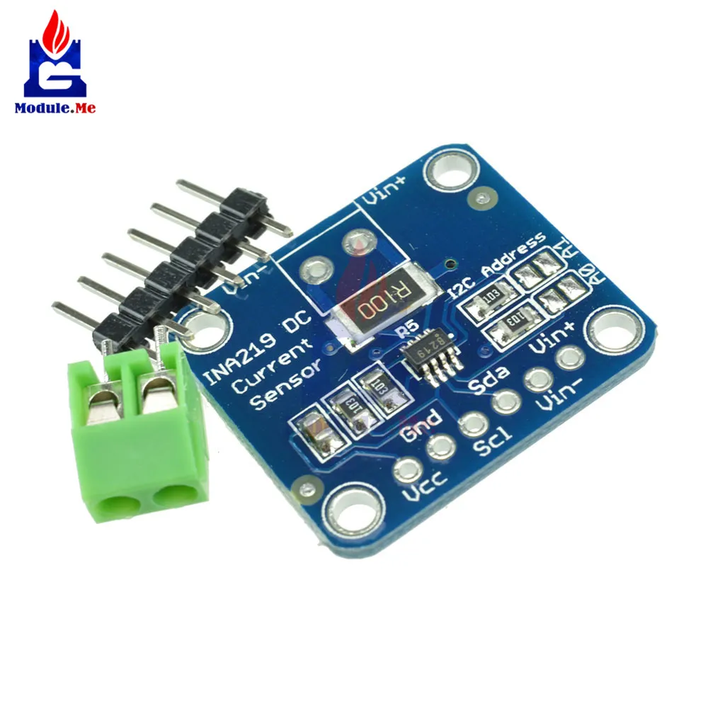 Модуль платы прерывания подачи тока INA219 модуль датчика I2C для Arduino сделай сам INA219B
