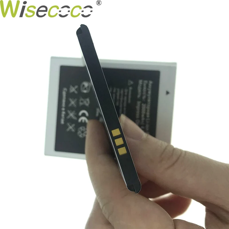 Wisecoco Impress OPEN 2000 мА/ч 3 7 V съемный Батарея для Vertex телефон Замена + номер