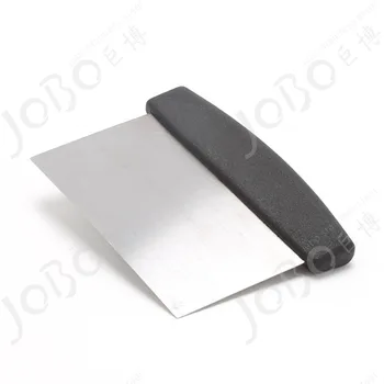 

Stainless Steel Pizza Dough Scraper Cutter Kitchen Flour Pastry Cake Tool Scale