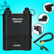 Godox PB960 Kit noir Flash Power Pack Batterie 4500 mAh pour Nikon canon Yongnuo Godox Sony Flash Speedlite
