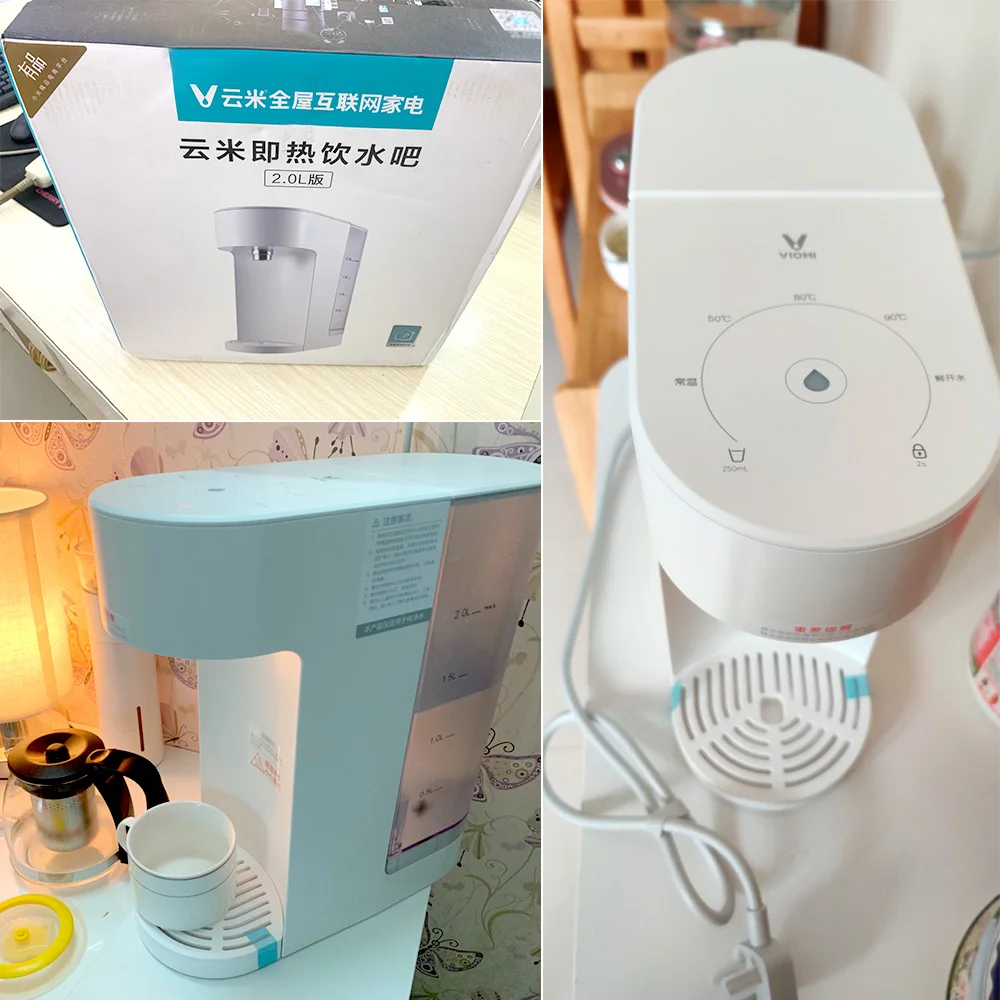 Xiaomi Viomi Desktop Water Dispenser 2L Instant Heating Hot Water Dispenser Water Bar Baby Milk Partner Heater Drinking