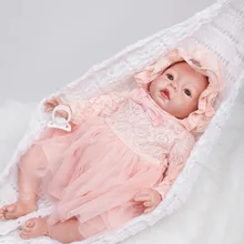 Детская кукла d062 55 см 22 дюймов кукла npk Кукла реборн реалистичные силиконовые возрождения новорожденный Мода возрождения ребенка