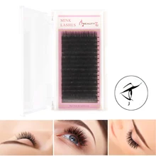 BEAUTY7 1 шт J Curl 0,12/0,15/0,20/0,25 6 мм-14 мм Макияж норки ресниц Накладные ресницы Индивидуальный ресницы расширение поддельные ресницы