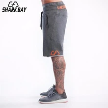 Новые модные мужские спортивные пляжные шорты, брюки, хлопковые спортивные брюки, шорты для фитнеса, повседневные спортивные шорты