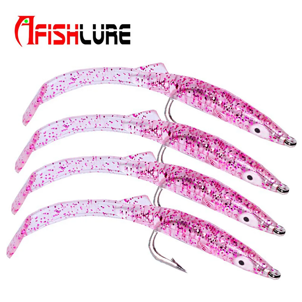 Afishlure 6 шт./лот мягкий морской сандалии на высоком каблуке с закрытой пяткой