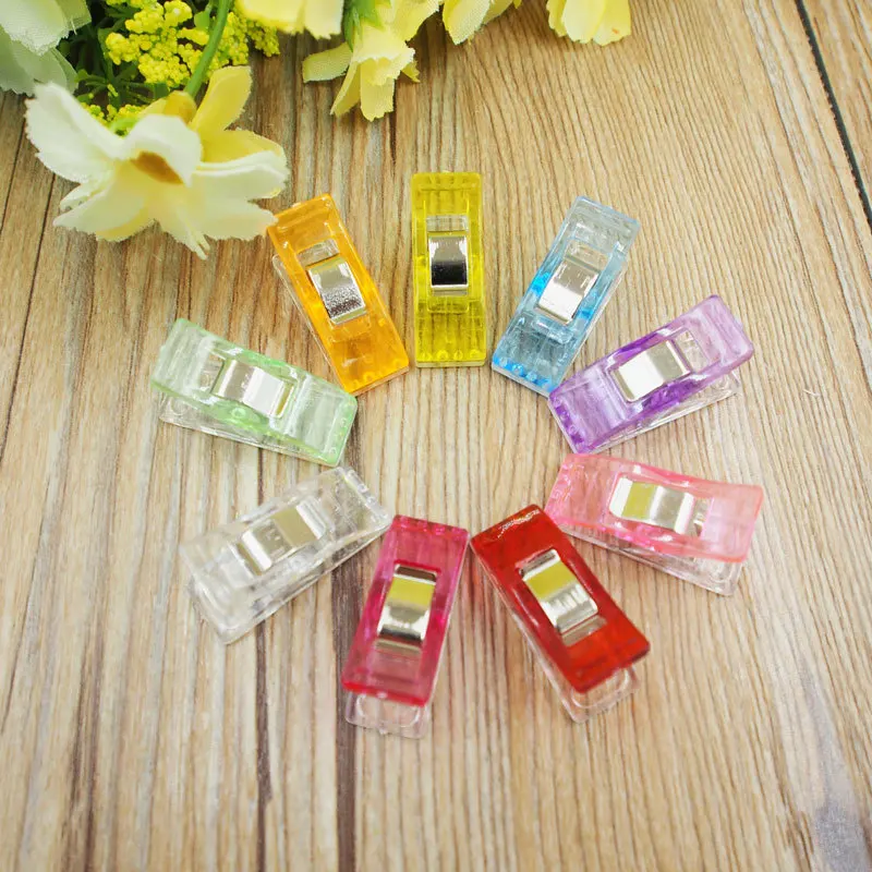 Plastic Wonder Clips Holder For Diy Patchwork Fabric Ax Clip Quilting Hemming Craft Sewing