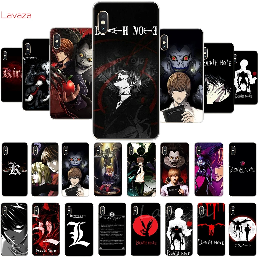 

Lavaza Death Note Ryuk kira Hard Phone Cover for Xiaomi Redmi Note 5 6 7 Pro for Redmi 5 Plus 5A 6A Case