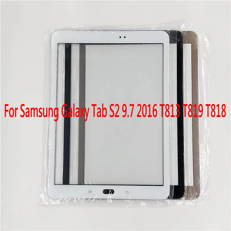 1 шт. Новинка 9," для samsung Galaxy Tab S2 T813 T819 T818 сенсорный экран Переднее стекло Внешний Объектив Замена панели