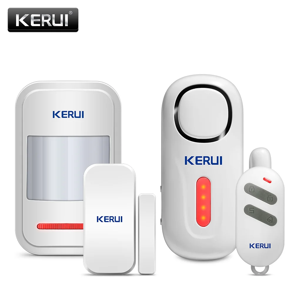 3 x 1.5V BATTERIES HOME SECURITY MAGNETIC AUDIBLE DOOR /& WINDOW BURGLAR ALARM