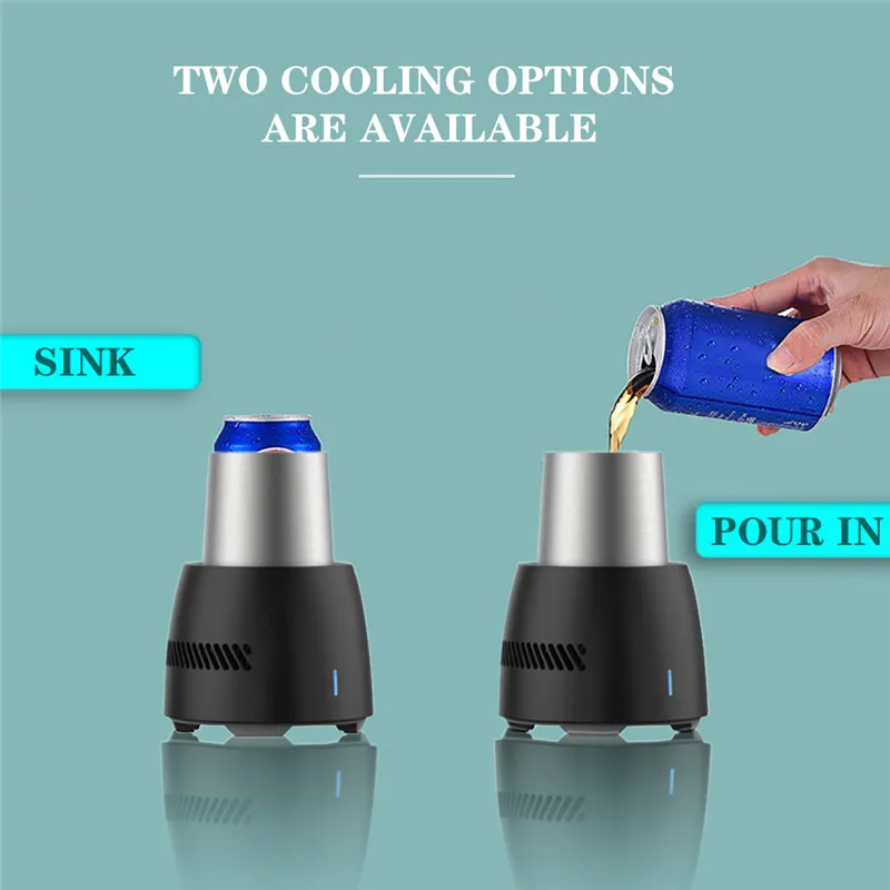 

Portable Quick Cooling Cup Refrigeration Cup Cooler Refrigerator Home Car Office Desktop fast cooling cup A1