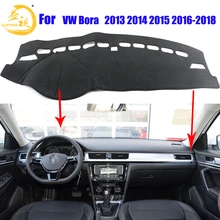 Easysee коврик на приборную панель тире коврики козырек от солнца приборная панель ковровые покрытия для Volkswagen Bora 2013