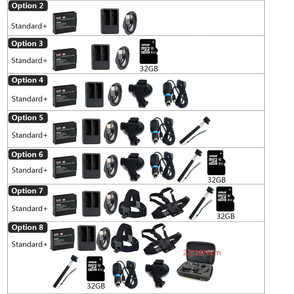 Оригинальная Экшн камера SJCAM SJ4000 AIR 4K Wi Fi Deportiva 2 0 дюймовый ЖК экран 30 м