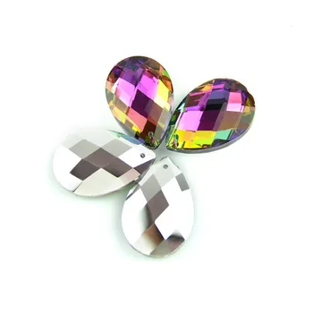 

30pcs/Lot ,Rainbow Color 38mm Crystal Faceted Tear Pendant,Crystal Chandelier Pendant For DIY Curtain Pednant