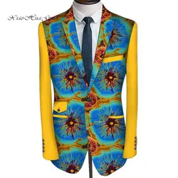 Мужская африканская одежда мужской дизайн блейзера приталенный Блейзер Дашики мужские Bazin Riche длинный пиджак блейзер африканская мужская