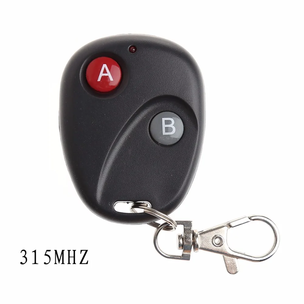 

A&B Key DC12V Gate RF Wireless Remote Control Garage Door Transmitter 315/433MHz