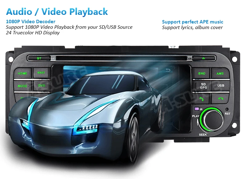 Top A-Sure 16GB ROM 4.3 Inch Android Radio GPS Car DVD Stereo Navigation For Jeep Grand Cherokee Jeep Wrangler 2003-2006 Mirrorlink 12 Top A-Sure 16GB ROM 4.3 Inch Android Radio GPS Car DVD Stereo Navigation For Jeep Grand Cherokee Jeep Wrangler 2003-2006 Mirrorlink 12