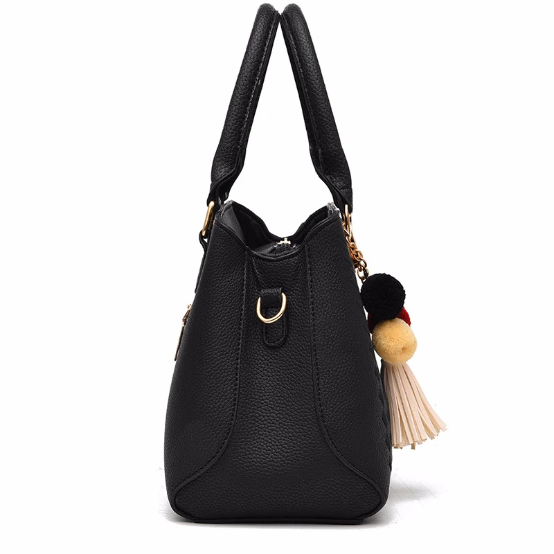 Goedkoop Vrouwen Handtassen Vrouwen Tas Lederen Schoudertas Vrouwen Crossbody Tassen Voor Vrouwen Kwastje Hanger Embroideried Designer Casual