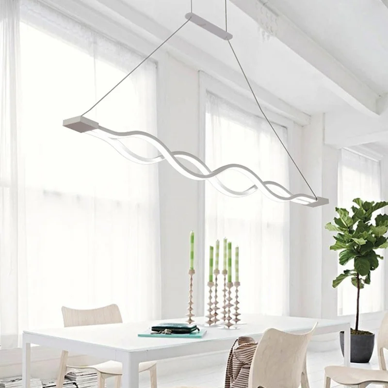 Modern LED Pendant Lights For Dining Room Kitchen Fixtures Home Bedroom Decor Suspension Hanging Lamp Restaurant Luminaire|Подвесные