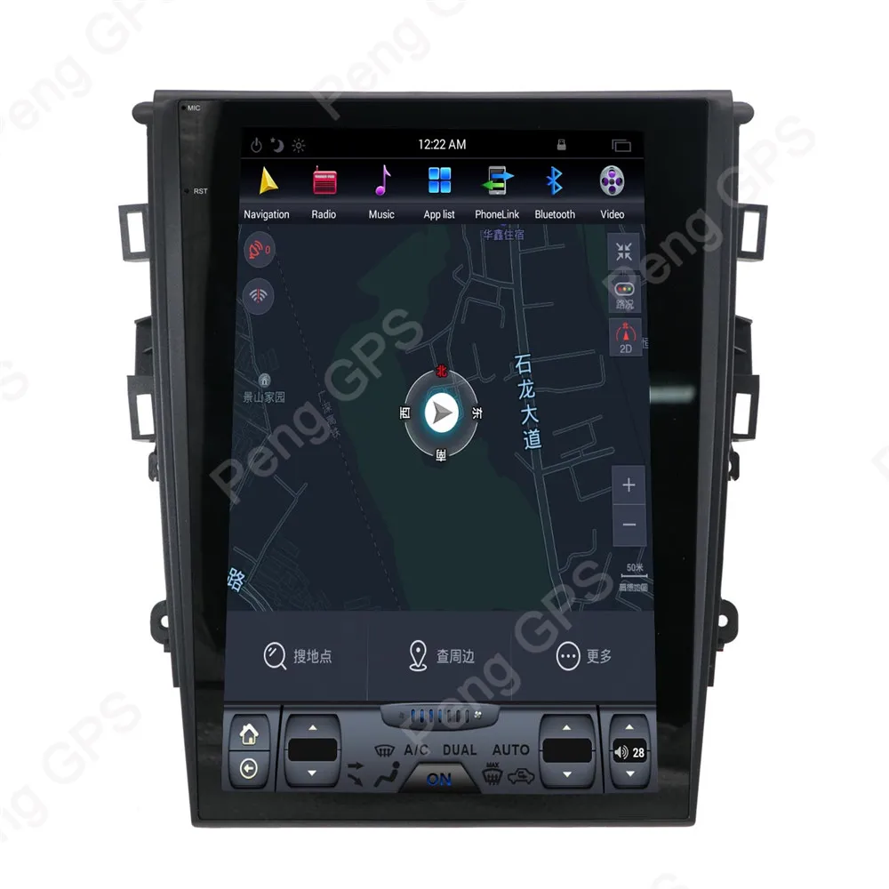 Clearance 2 Din Radio 12.1" IPS Android Car GPS Navigation DVD Player for Ford Mondeo Fusion MK5 2013-2017 HD 1024*600 Multimedia Headunit 1 Clearance 2 Din Radio 12.1" IPS Android Car GPS Navigation DVD Player for Ford Mondeo Fusion MK5 2013-2017 HD 1024*600 Multimedia Headunit 1