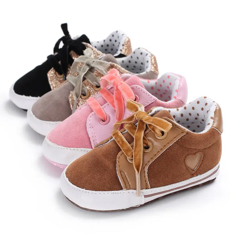 

New Infant Boy Girl Anti-slip Shoes First Walkers for 0-18M